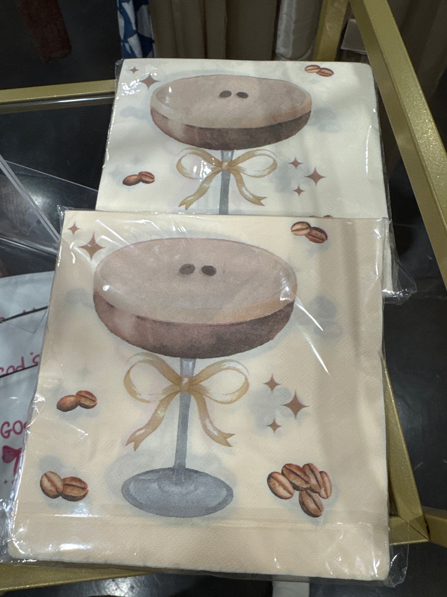 Espresso Napkins