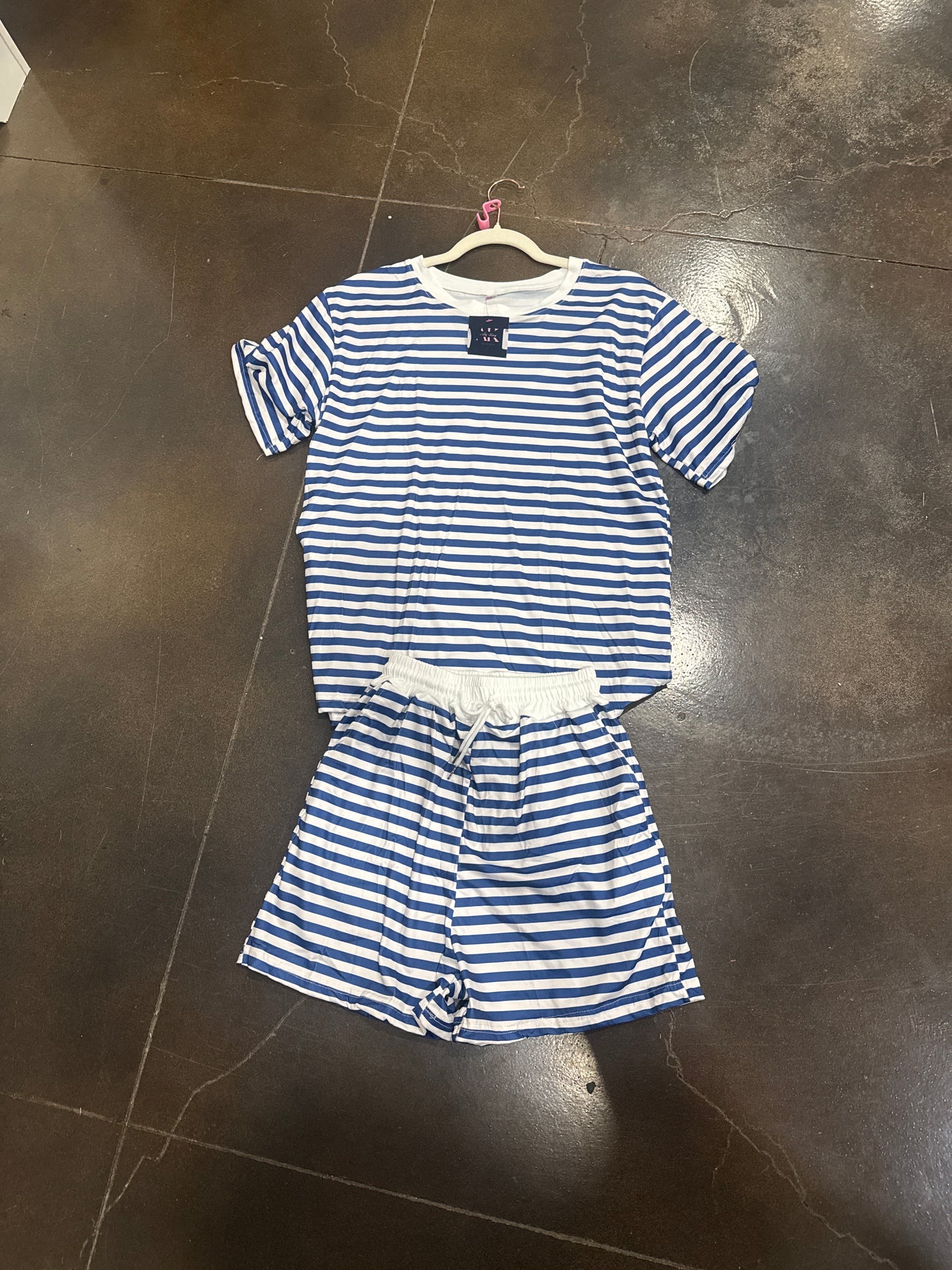 Blue Belle Stripe Set (runs smaller)
