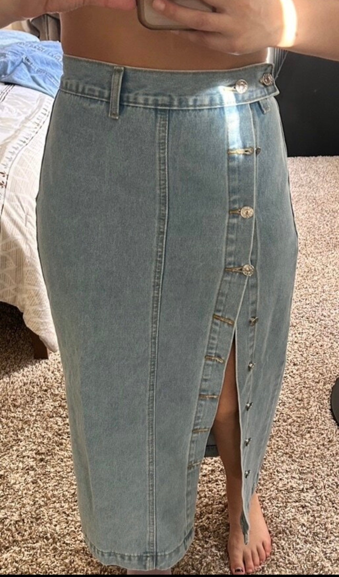 Denim Skirt