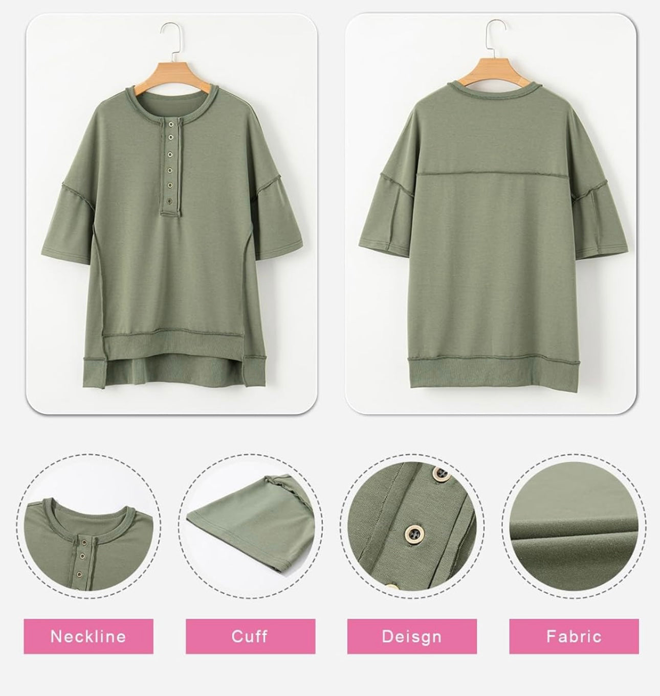 Comfy Green Tunic