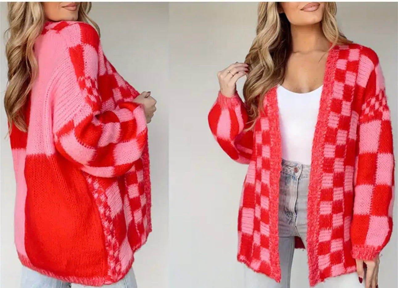 Checkered Sweater
