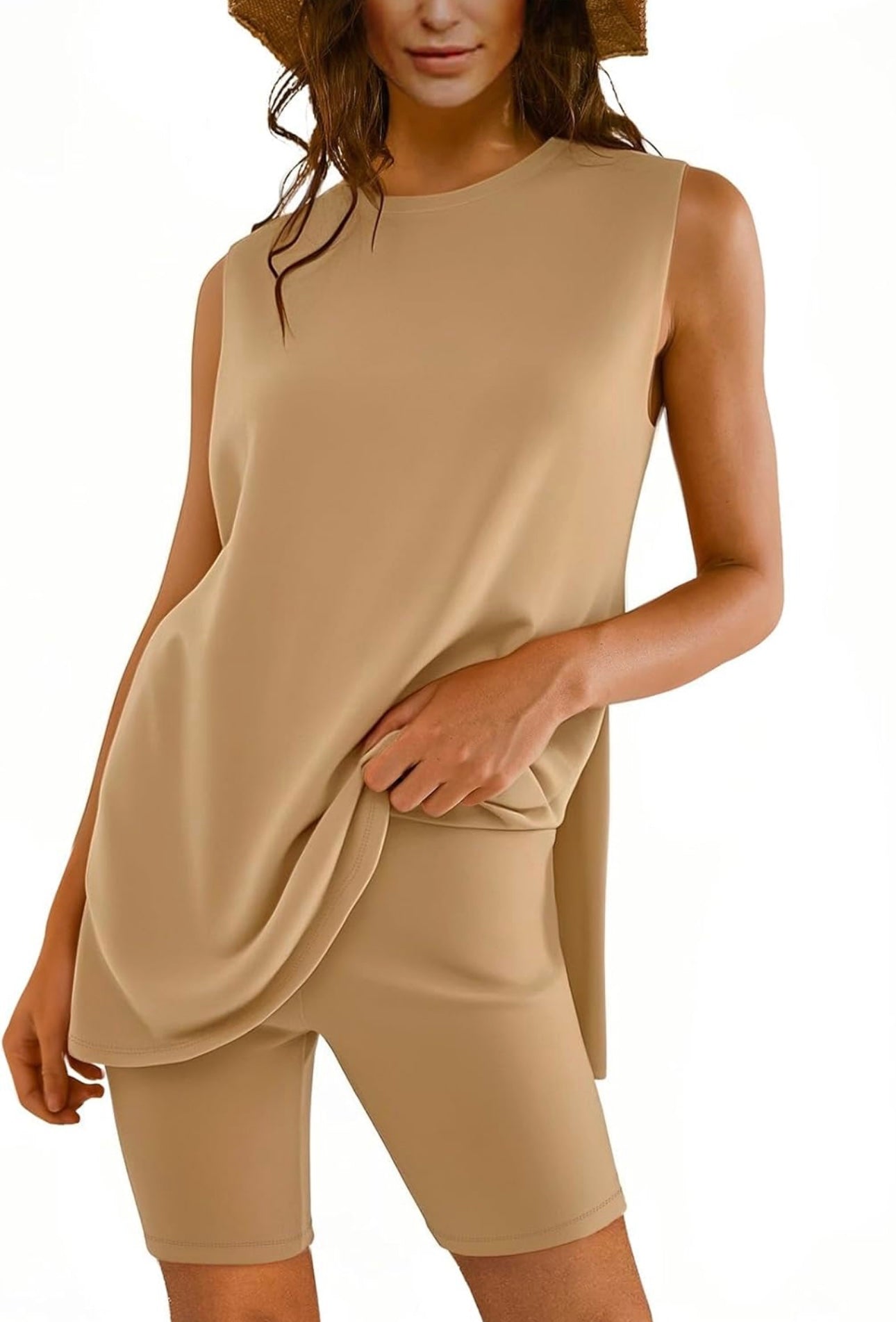 Tan set