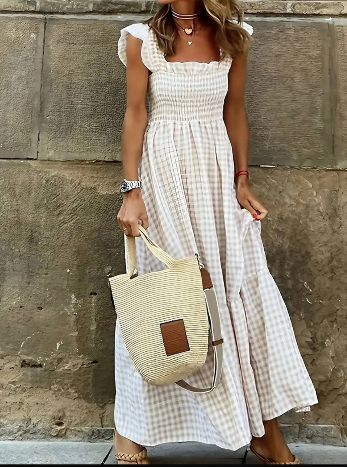 Plaid Dress