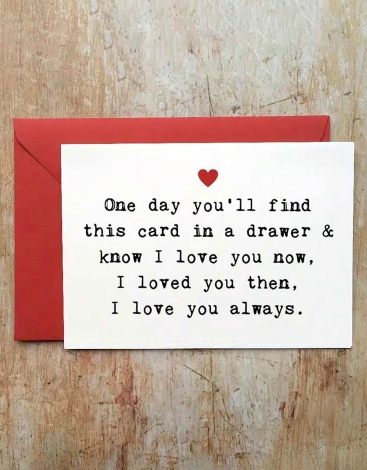 One day - Card