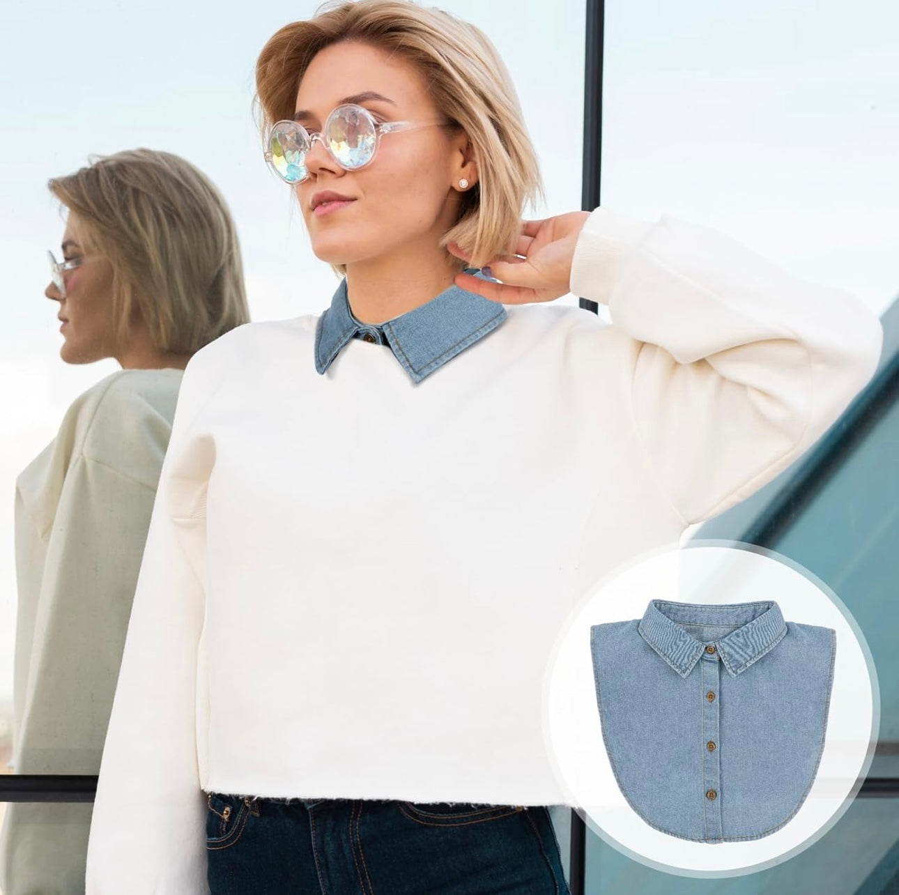 Denim Under Shirt