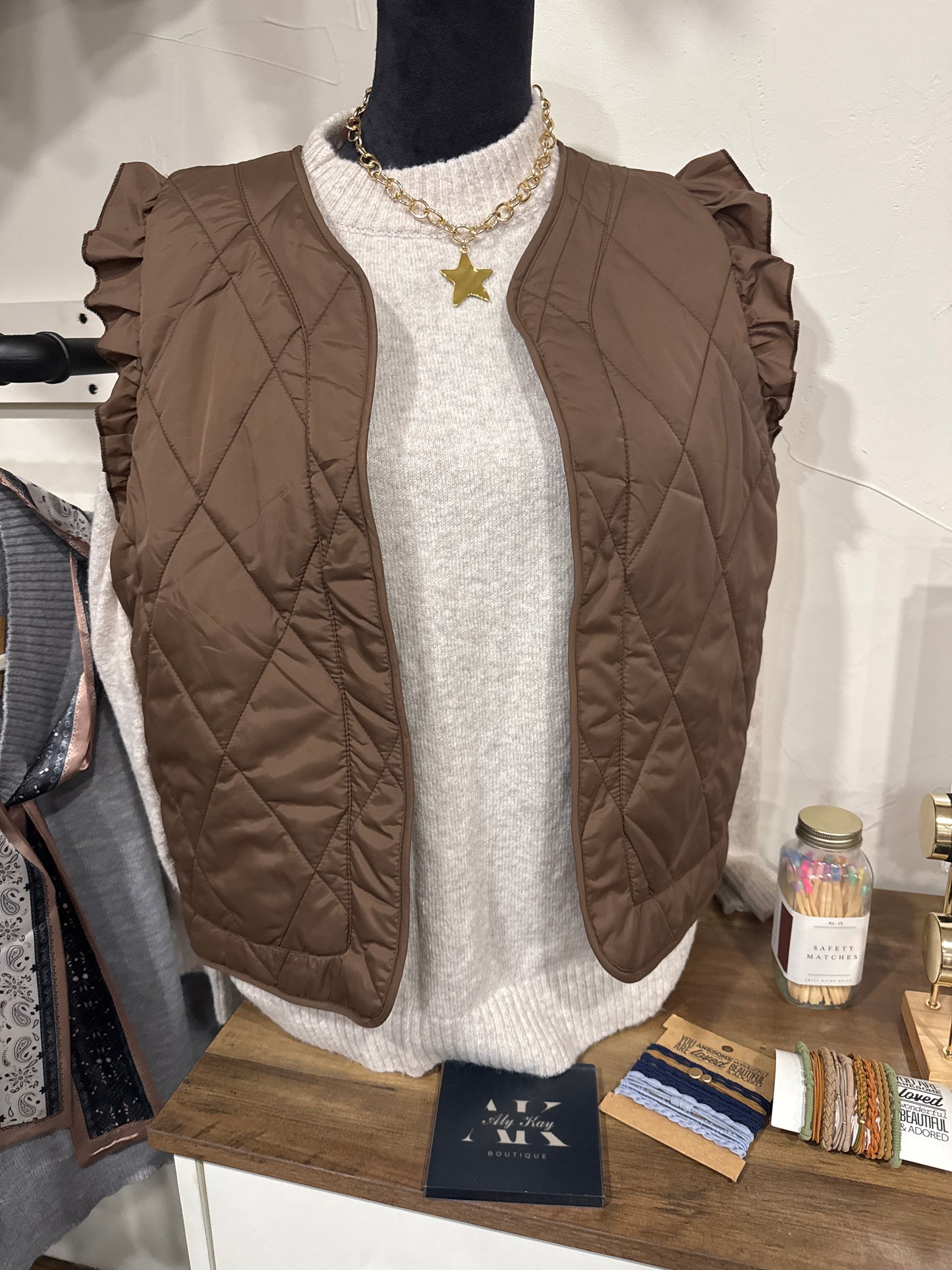 Brown Vest