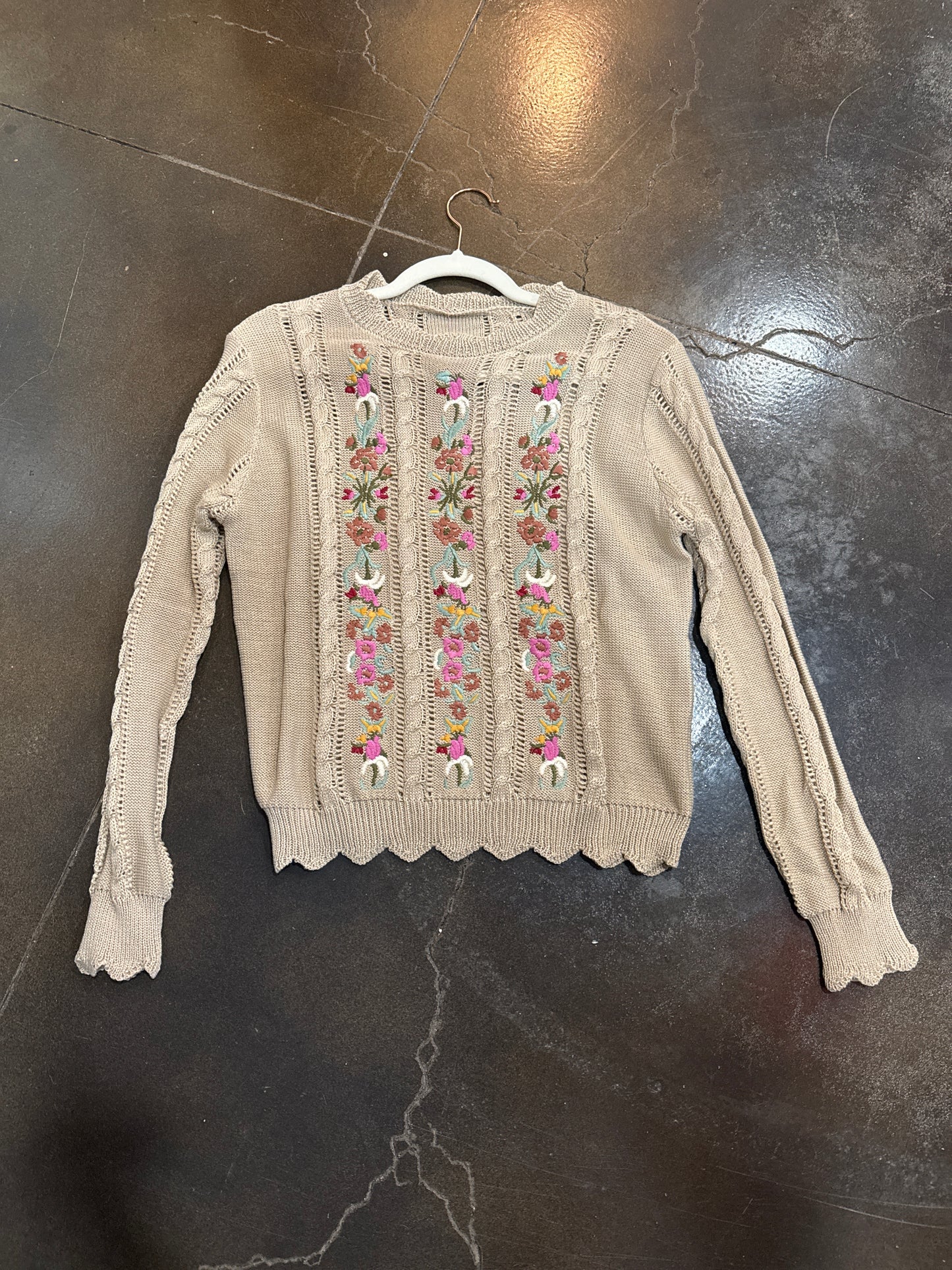 Flower Power Sweater