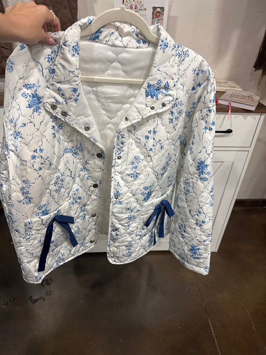 Quilted Bow Jacket