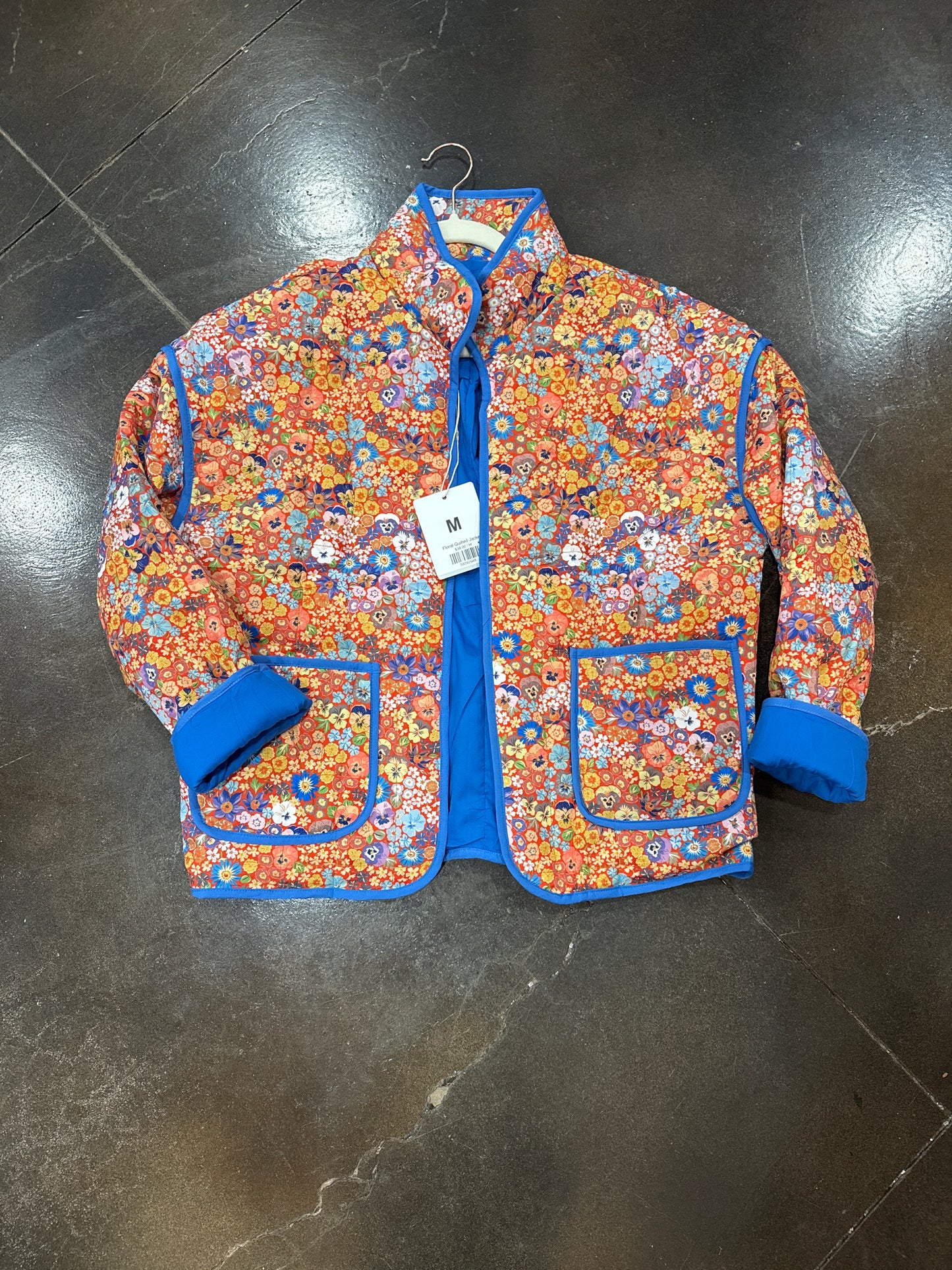 Floral Quilted Jacket