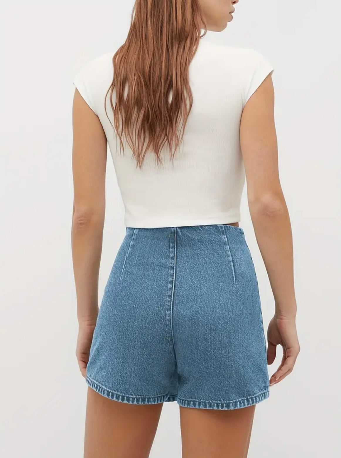 Denim Skort