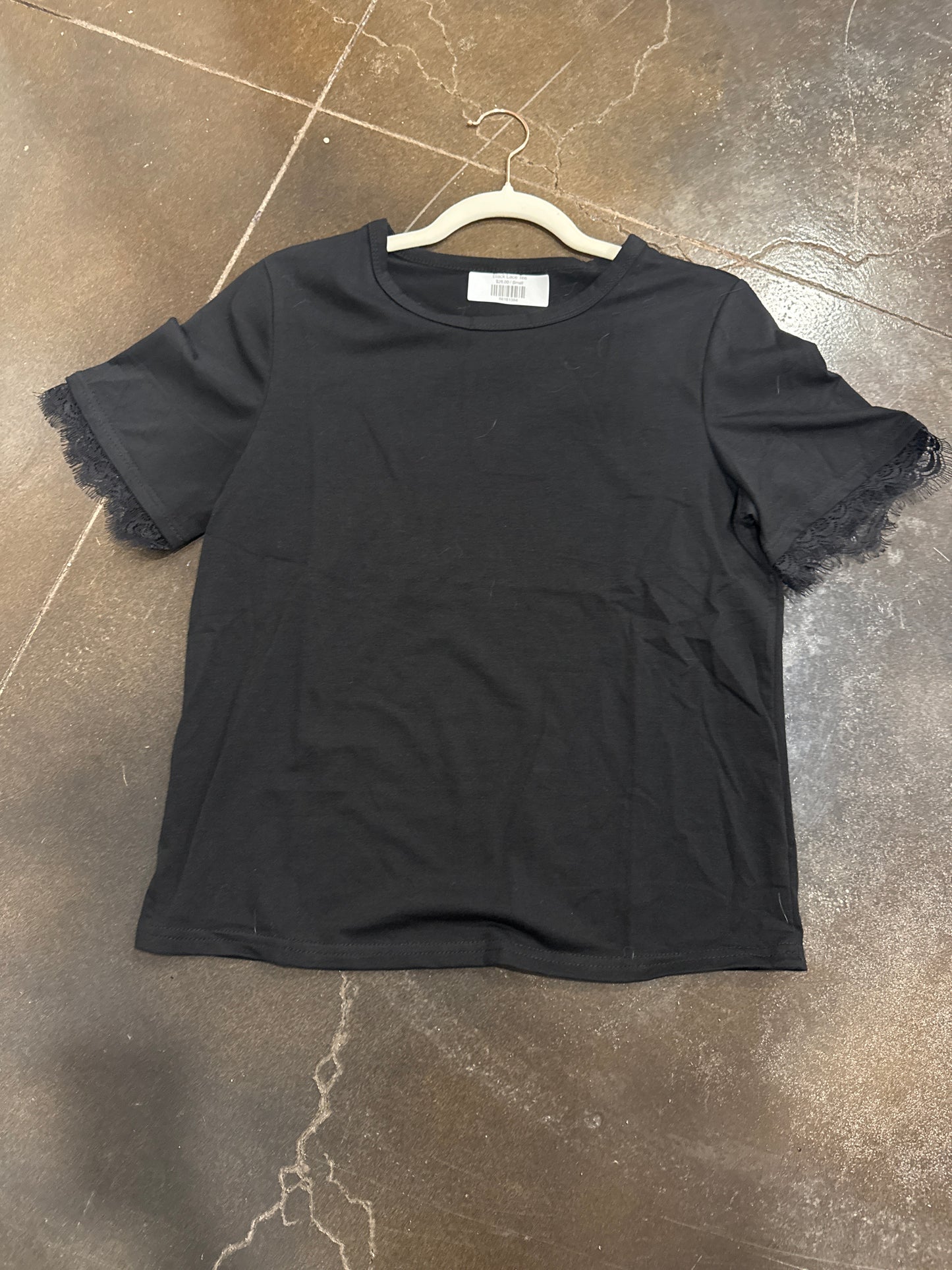 Black Lace Tee