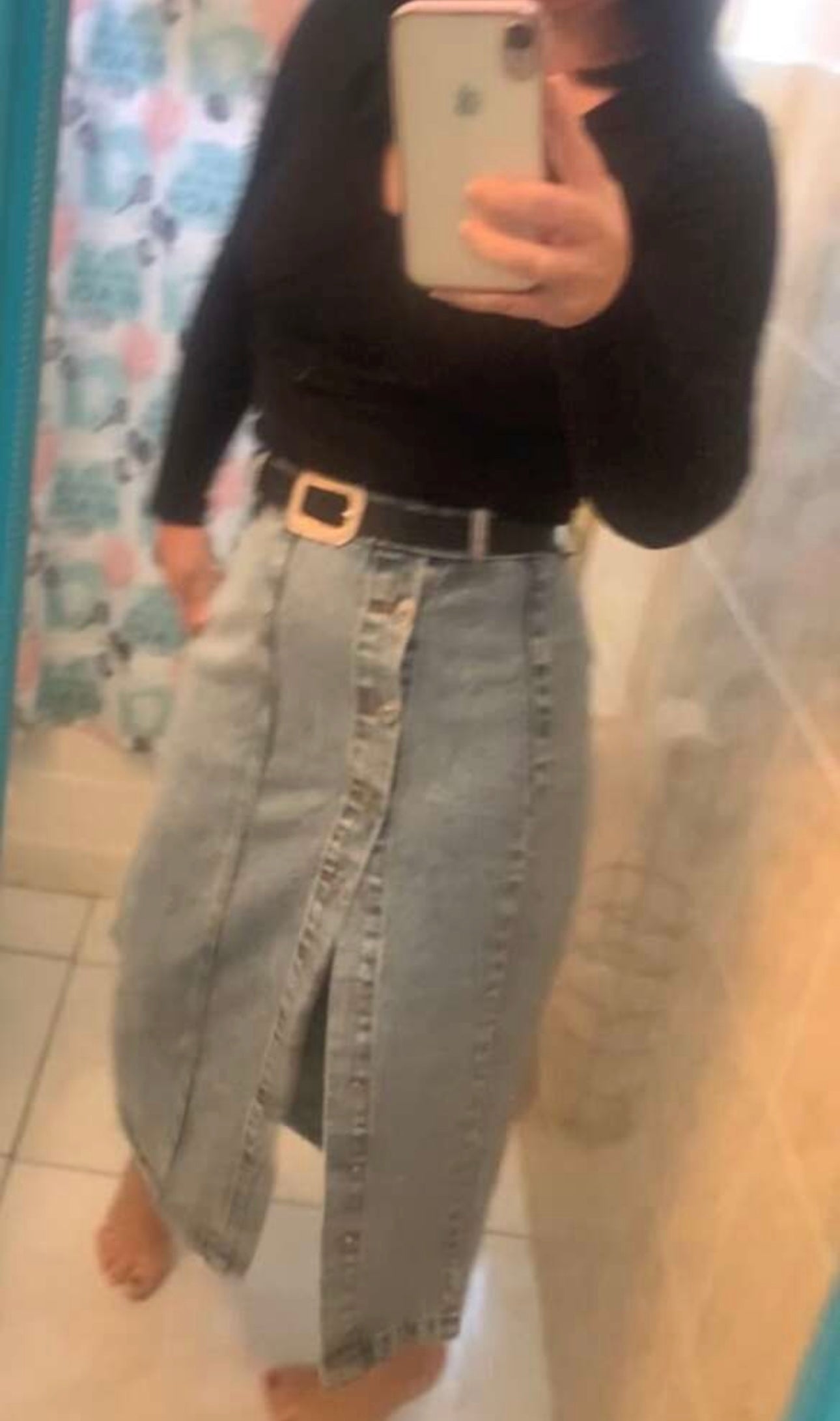 Denim Skirt