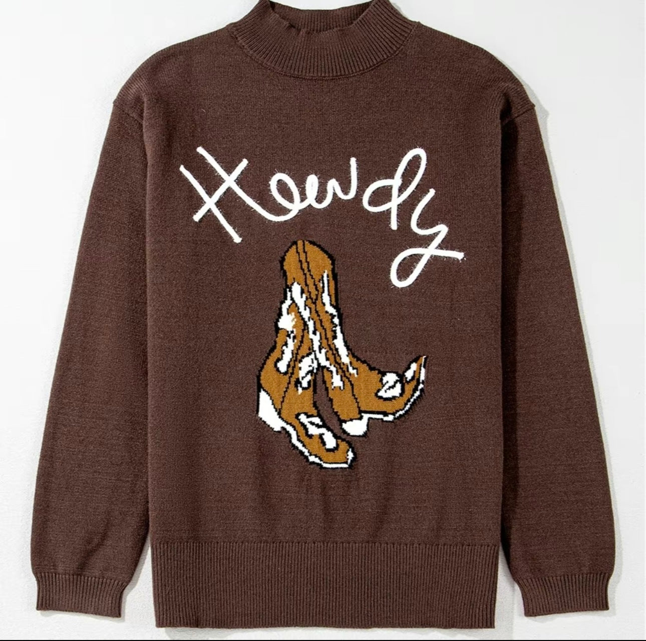 Howdy Sweater
