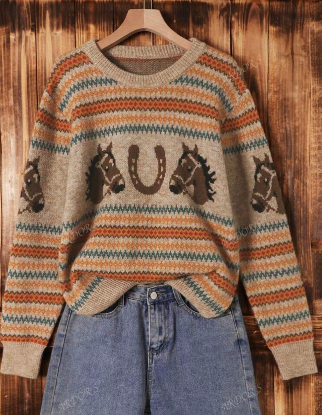 Rustic Rider Sweater