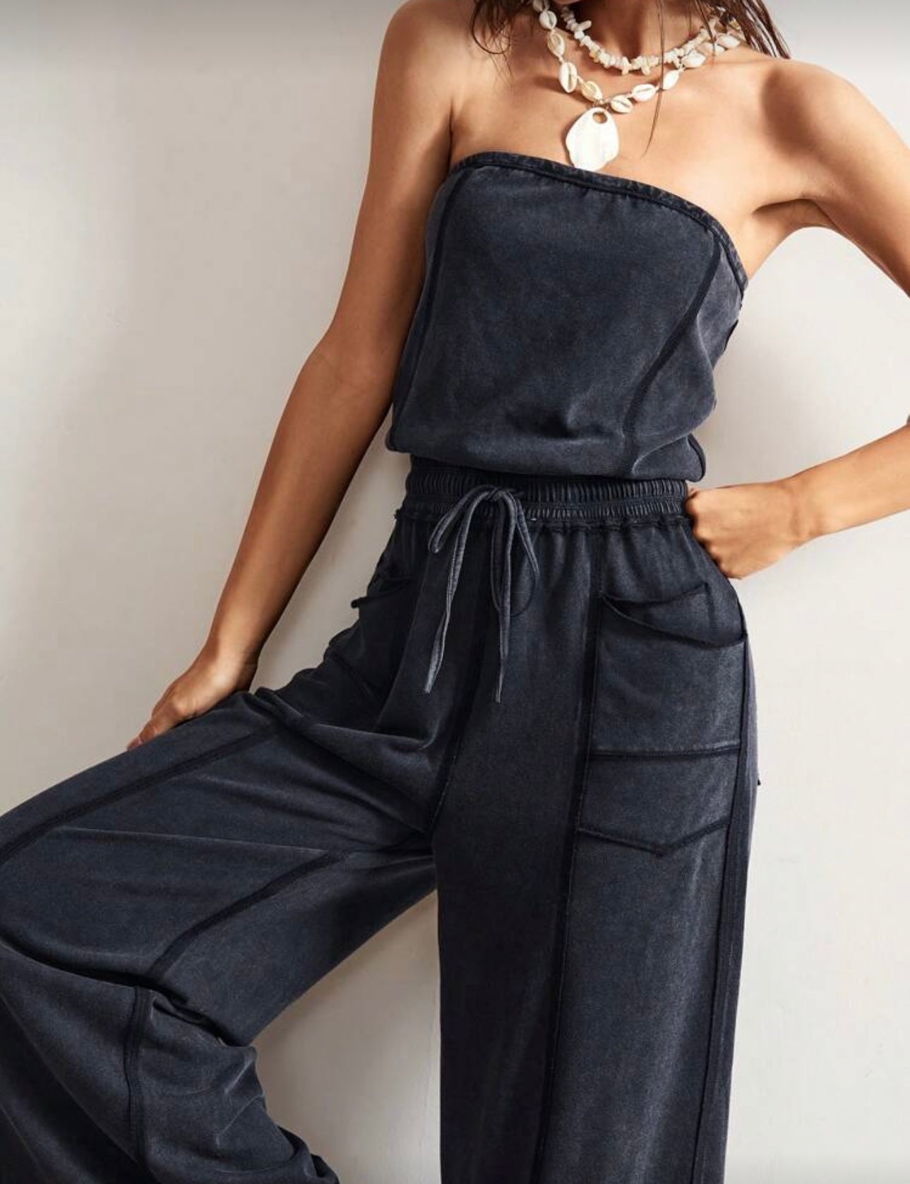 Grey Jumpsuit