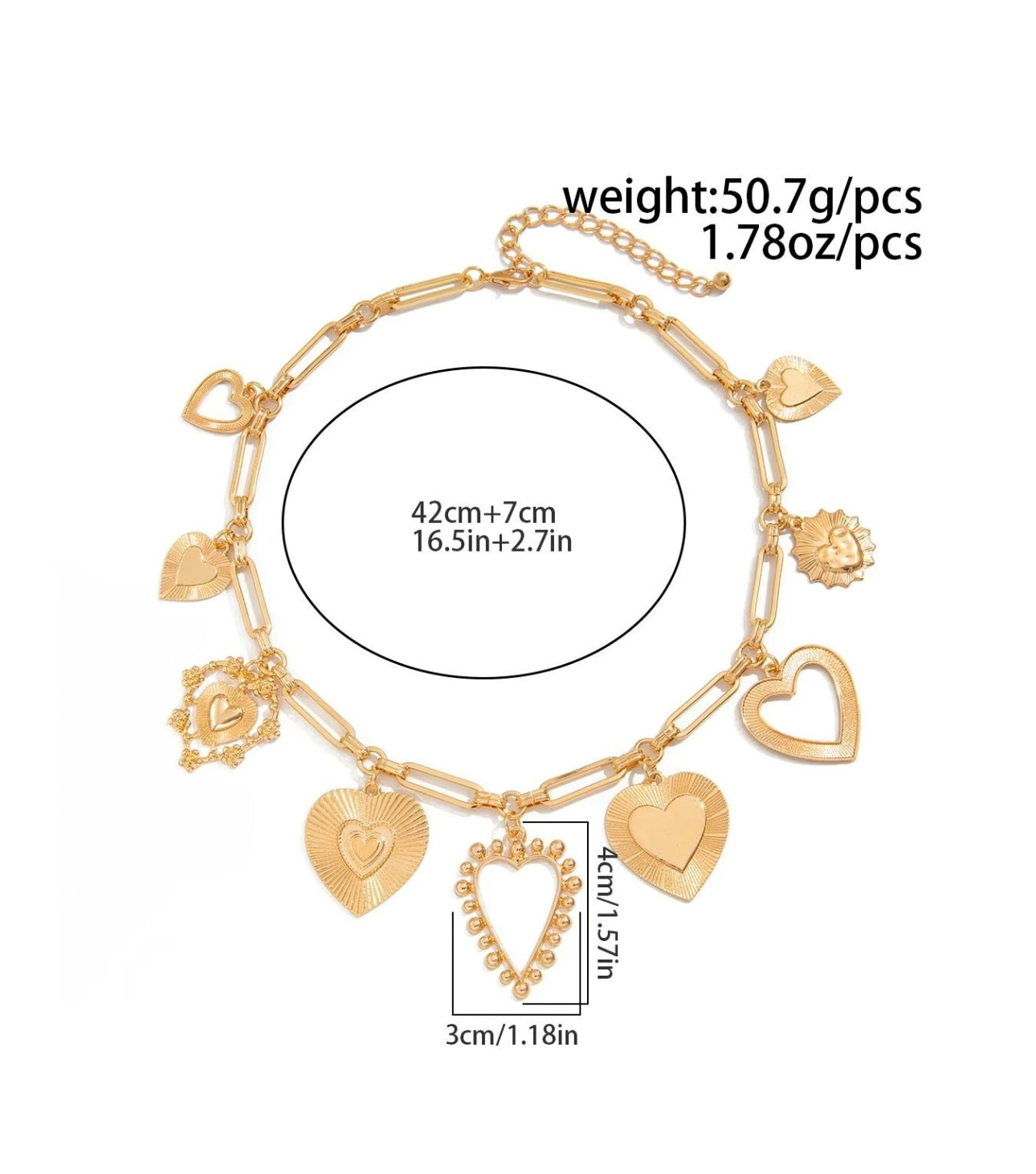 Heart Charm Necklace
