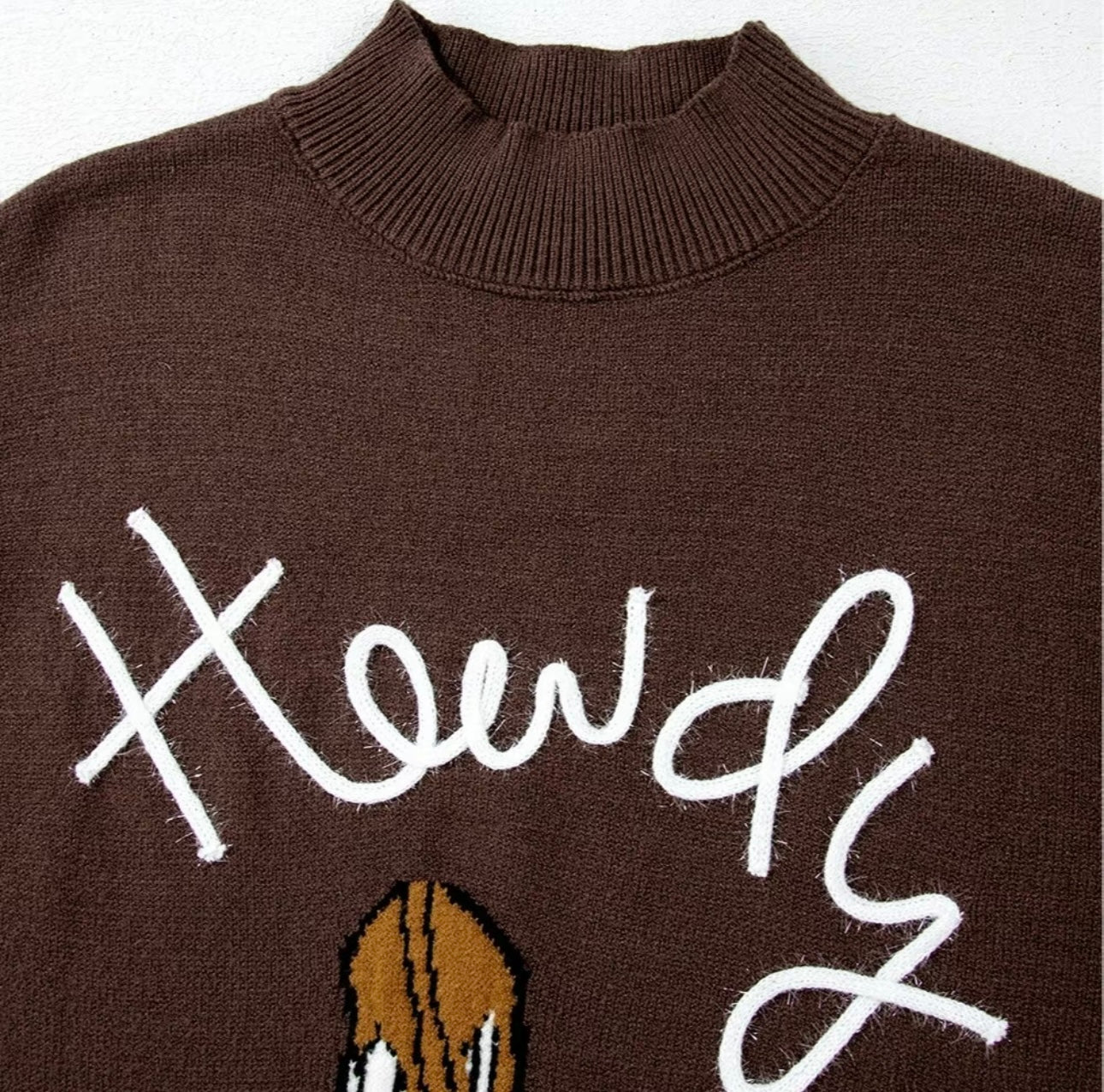 Howdy Sweater
