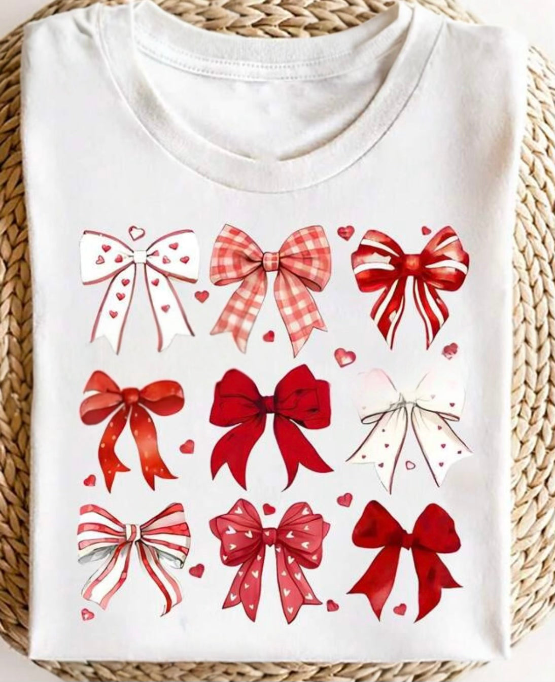 Valentines Bow shirt
