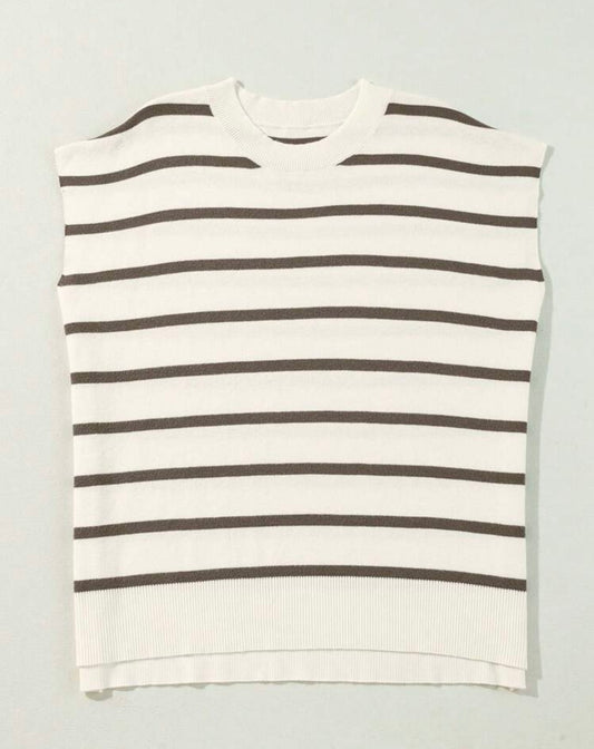 Stripe Sweater Tee
