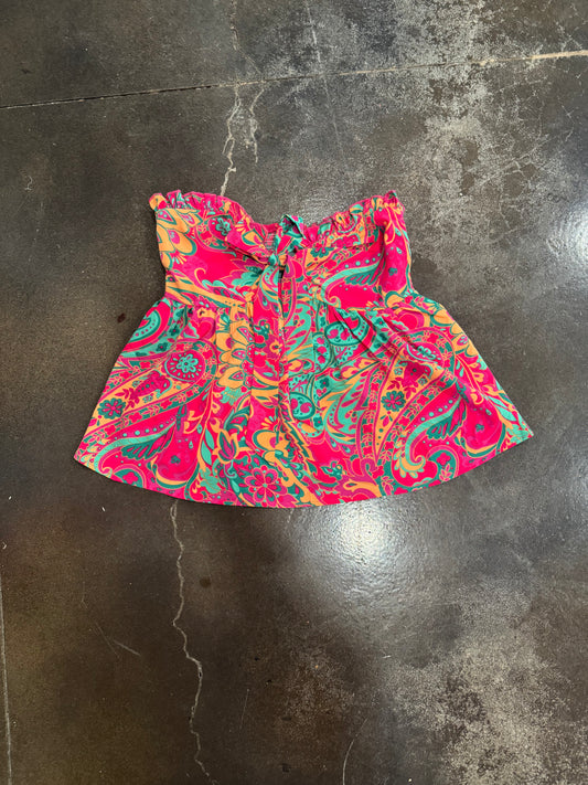 Floral Summer Tube Top