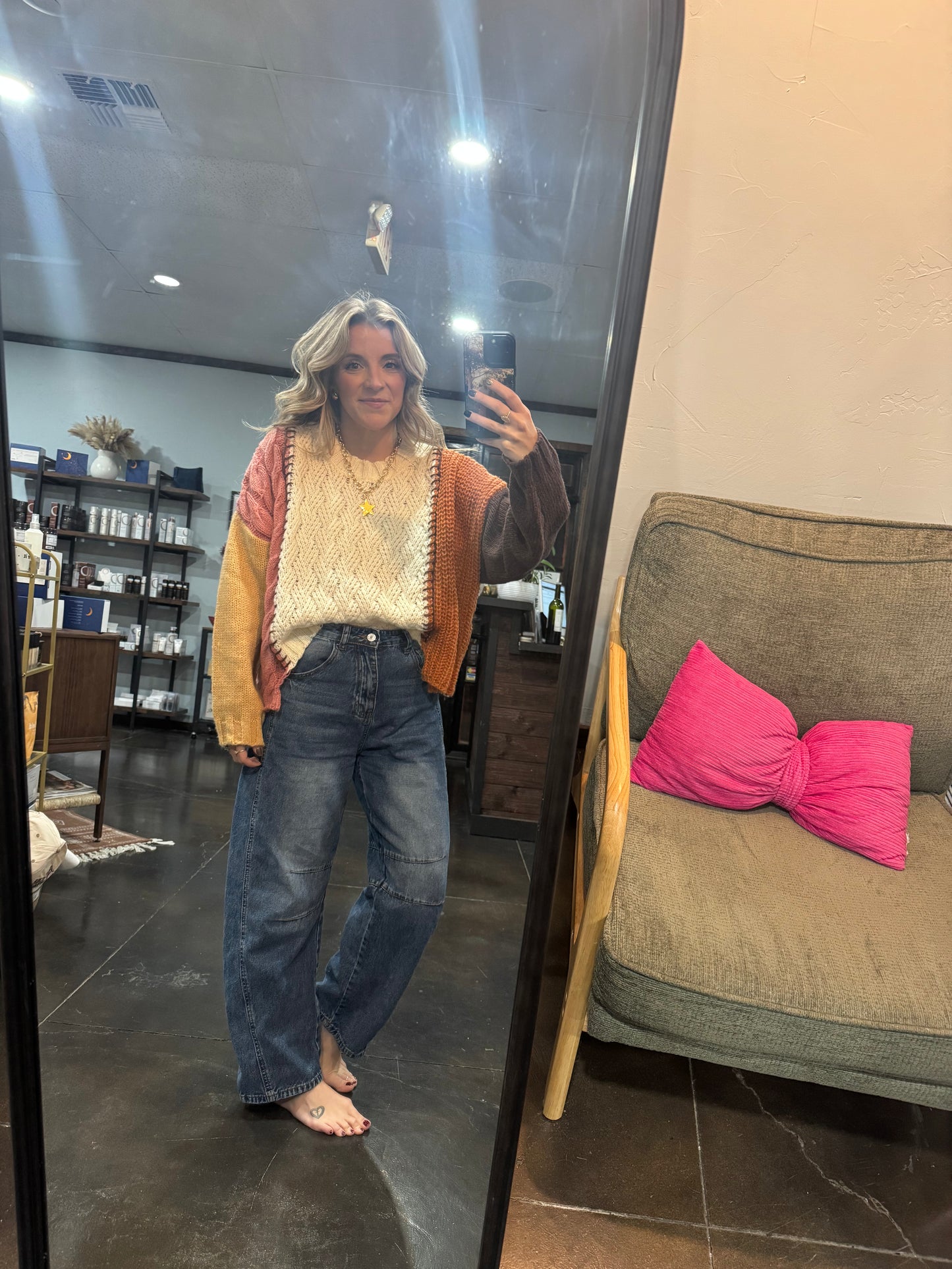 Mixed Stitch Sweater