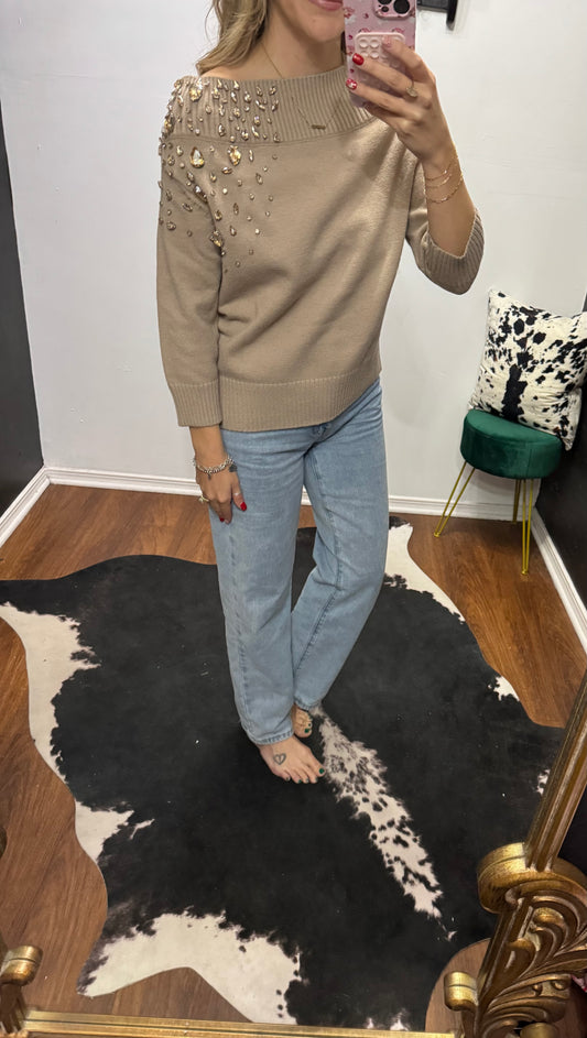 Bejeweled Sweater