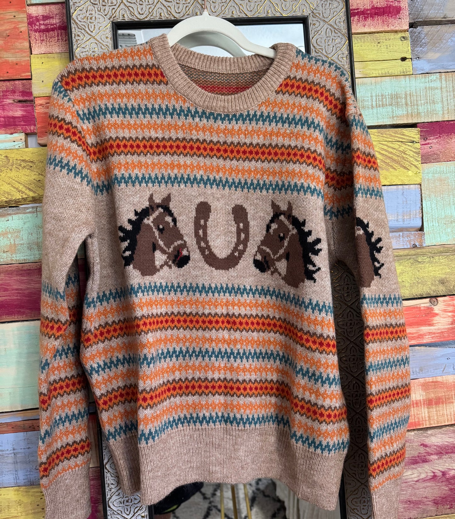 Rustic Rider Sweater